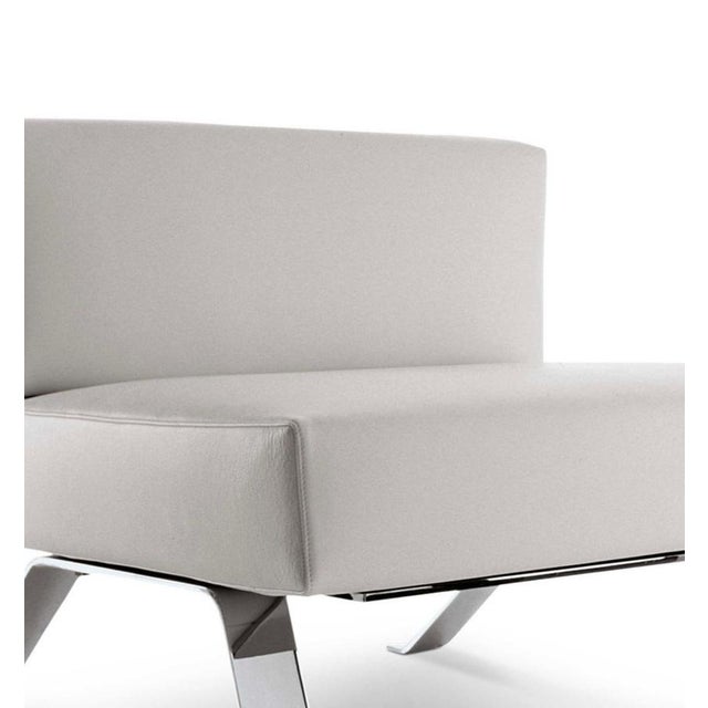 Ombra Armchair with Steel Frame by Charlotte Perriand For Sale - Image 6 of 12