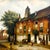 A large, mid-century oil on canvas that pays homage to the legendary Dutch master Willem Koekkoek (1839-1895). Signed by...