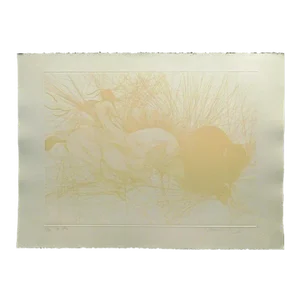Guillaume Azoulay "La Bete" Original Signed Etching Edition of 75