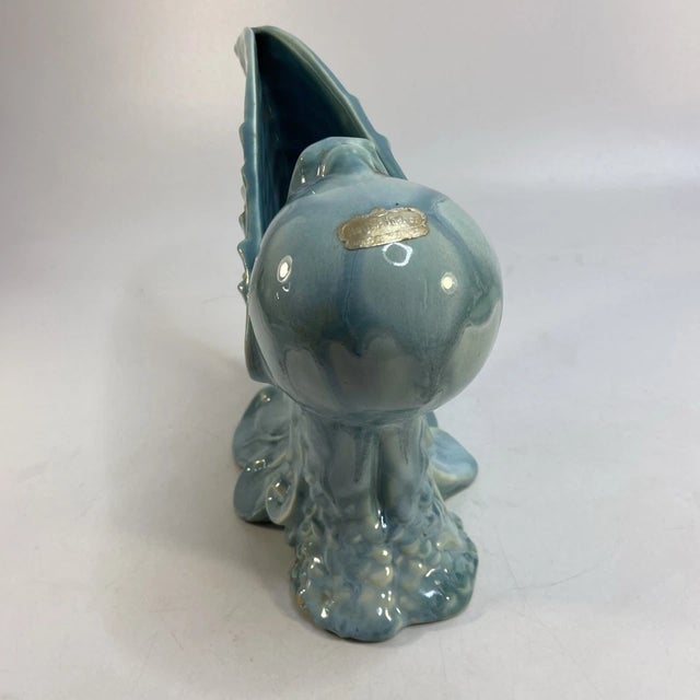 Vintage Royal Haeger Pottery Bellowing Dove Vase Turquoise 40's Art Deco Decor 7.75" The Vintage Royal Haeger Pottery...