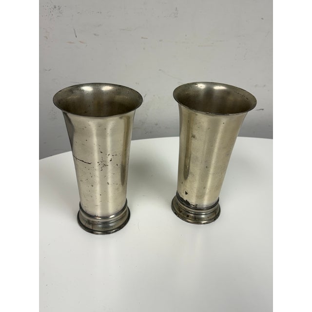Restoration Hardware Restoration Hardware Julep Vases, Pair For Sale - Image 4 of 12