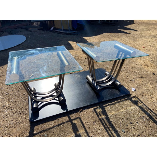 MCM Design Institute of America, Art Deco Side End Tables Set of Two Romeo Rega Unmarked For Sale In Sacramento - Image 6 of 16