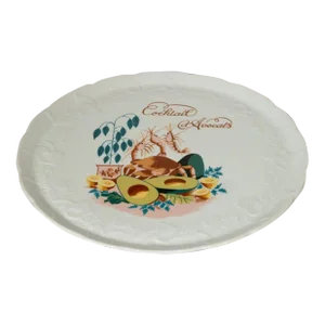 Vintage French Porcelain Platter by Lièrre Sauvage