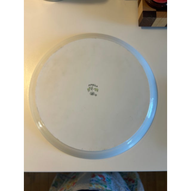 Ceramic Vintage Hermes Wall Plate For Sale - Image 7 of 9