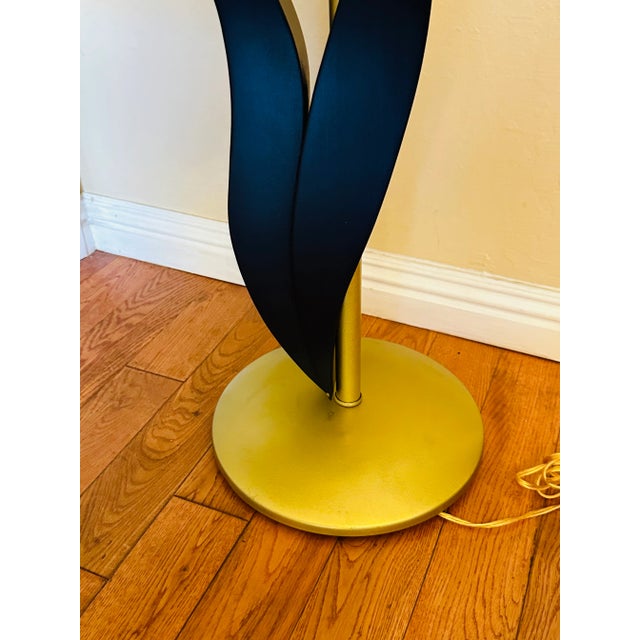 1950s Mid Century Arlus Sculpture Table Floor Lamp With Integrated Table For Sale - Image 5 of 9