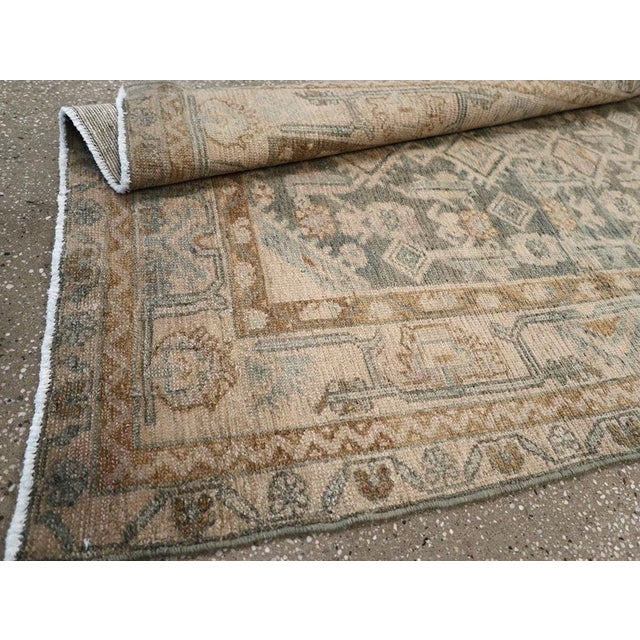 Teal Galerie Shabab Collection Mid-20th Century Persian Malayer Rug For Sale - Image 8 of 8