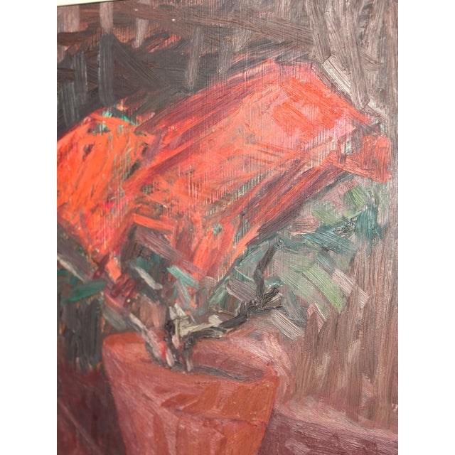 Rune Bohl, Flower Still Life, 1948, Oil on Panel, Framed For Sale - Image 12 of 18