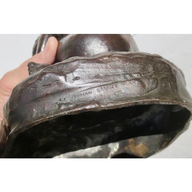 Roman Bronze Nude For Sale - Image 9 of 10