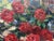 1960s Oil Painting Red Roses Belov Victor Emelyanovich For Sale - Image 4 of 11