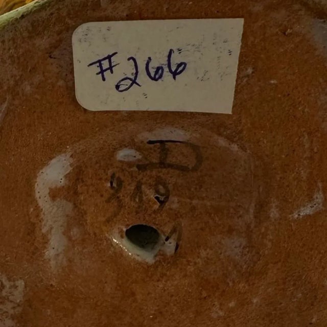 Late 19th Century Mont St. Michel Quimper Style Souvenir Figurine For Sale - Image 6 of 7