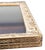 Vintage Large Ivory & Gold Brass Picture Frame With Embossed Acanthus Leaf Motif – 8" X 10" For Sale In Jacksonville, FL - Image 6 of 11