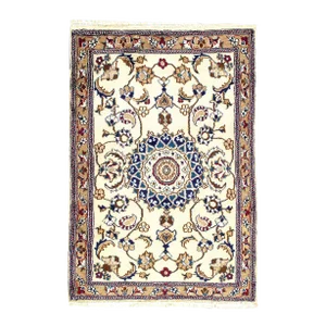 Fine Hand Knotted Persian Nain Rug