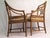 McGuire 4 Authentic Vintage McGuire Bamboo Target Dining Chair With Strategic Leather Support. For Sale - Image 4 of 13