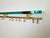 Brass and Glass R14G Wall-Mounted Coat Rack from Peter Ghyczy, 1980s For Sale - Image 16 of 18