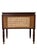 Wood Late 20th Century Baker Furniture Milling Road Mahogany Cane Console Side Table For Sale - Image 7 of 9