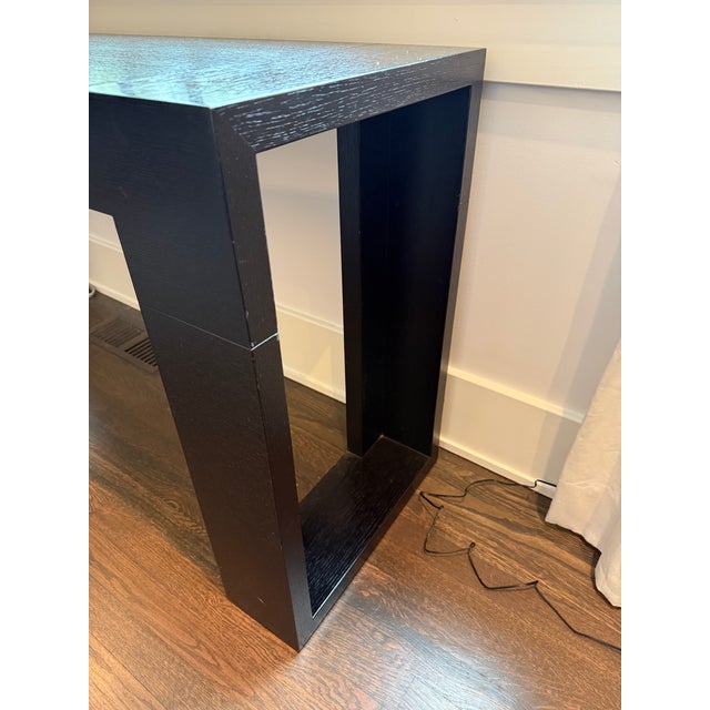 Black Console Table For Sale - Image 4 of 6