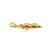 Vintage 18k Yellow Gold 0.31ctw Ruby Eyes Diamond Movable Clown Drop Pendant For Sale In Houston - Image 6 of 8