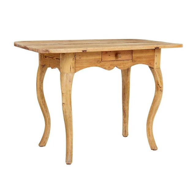 19th Century Swedish Rococo Revival Side Table For Sale - Image 9 of 9