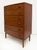 Mid-Century Danish Modern Teak Curved Chest of Drawers, Kai Kristiansen Style For Sale - Image 4 of 8