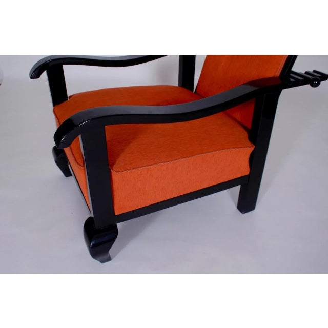 Art Deco Adjustable Armchair, 1920s For Sale - Image 6 of 7