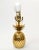 Hollywood Regency Sculptural Polished Bronze Pineapple Table Lamp For Sale - Image 12 of 13