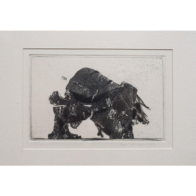 Jan Prins, Various Compositions, 1992, Etchings, Set of 5 For Sale - Image 3 of 7
