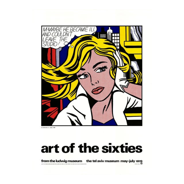 Roy Lichtenstein M...maybe, 1979 For Sale
