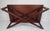 Mid-Century Modern Rosewood "X" Base Coffee Table For Sale - Image 4 of 12