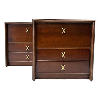 Paul Frankl Nightstands for John Stuart, Pair -1940s For Sale
