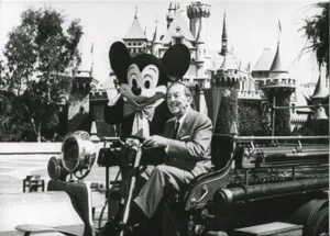 Walter Walt Disney, Original Press Images, 1950s, Photographs, Set of 7