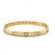 Metal Cartier, Love Diamond Classic Model Bangle Bracelet For Sale - Image 7 of 8