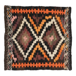 Decorative Mini Vintage Kilim Rug - 1`8″ X 1`10″ For Sale