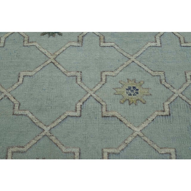 Kilim Oriental Handmade Flatweave 9'8" x 12'5" #17877 For Sale In Houston - Image 6 of 8