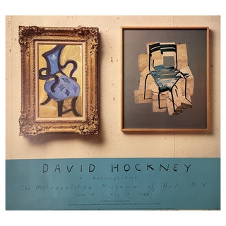 David Hockney, MOMA Exhibition, 1988, Poster For Sale