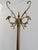 Italian Brass Hall Tree with Onyx Marble Base, 1960s For Sale - Image 14 of 18