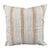 Turkish Hemp Pillow Cushion Natural Beige Rust Pillow Cushion Cover 24x24 For Sale
