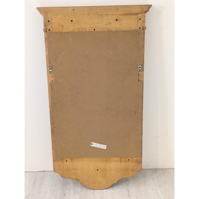 Vintage Mirror with Hangers and Shelf, 1965 For Sale - Image 11 of 13
