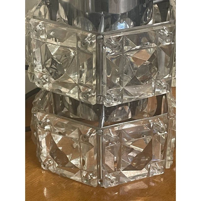 Swarovski Cut Glass Pendant Lamps, 1970s, Set of 5 For Sale - Image 12 of 18