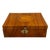 Biedermeier Jewelry Box in Cherry Wood, Ash & Brass, Southern Germany, 1820s For Sale