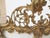 Metal Gilt Brass Double Window Photo Frame Rococo For Sale - Image 7 of 9