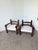 Lounge Chairs in Oak by Dudouyt, 1950s, Set of 2 For Sale - Image 15 of 18