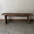 Small Bench in Raw Chestnut Wood For Sale - Image 6 of 6