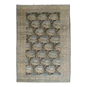 Zabihi Collection Antique Persian Bidjar Stunning Floral Oversize Rug