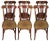 Bistrot Chairs from Baumann, 1890s, Set of 6 For Sale