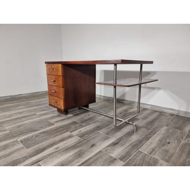 H-180 Desk by Jindrich Halabala For Sale - Image 13 of 18