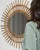 19th Century France Tan Bamboo Mirror For Sale In Greensboro - Image 6 of 10