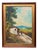 Italian Artist, Landscape, Oil on Wood, 1960s, Framed For Sale