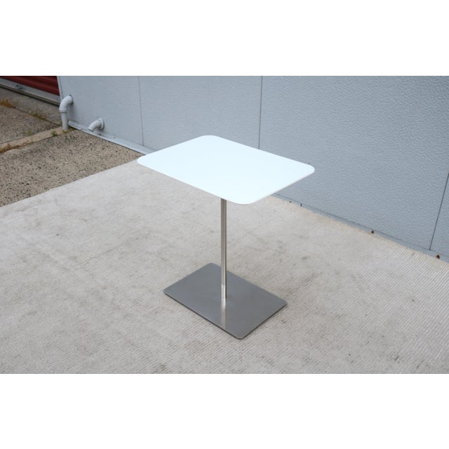 Minimalist Jephson Robb for Bernhardt Design Quiet Rectangular Laptop Side Table For Sale In New York - Image 6 of 18