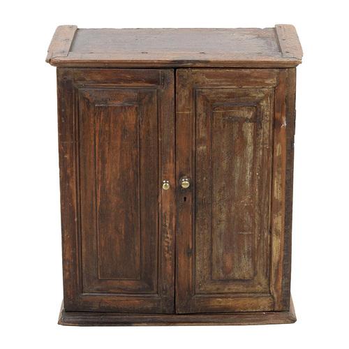 Wooden Workshop Cupboard with 30 Lockers For Sale - Image 5 of 10