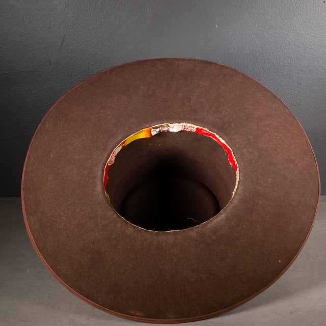 Vintage Peruvian Wool Tall Hat For Sale In San Francisco - Image 6 of 6